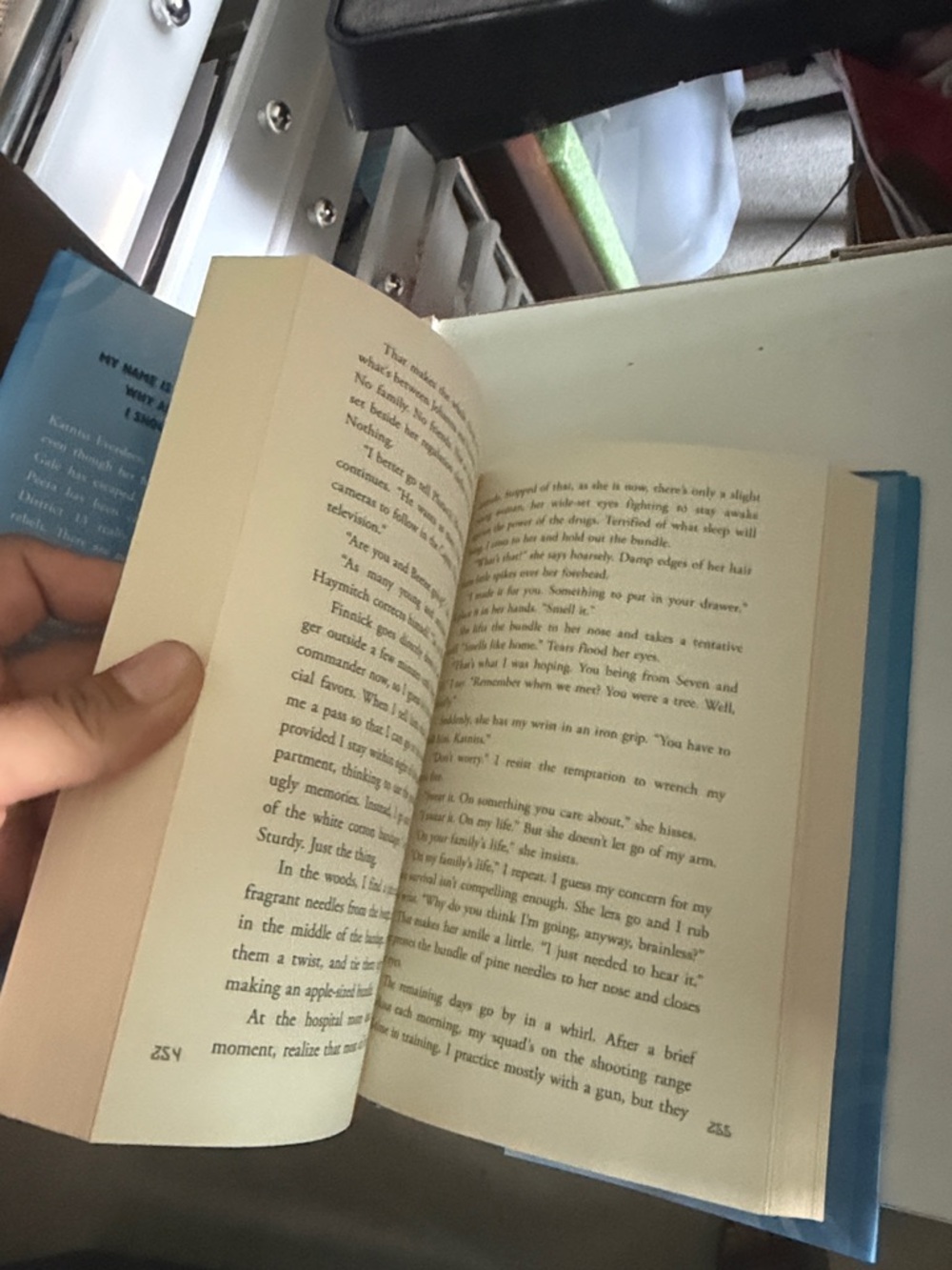 Mockingjay by Suzanne Collins - Blue Hardcover - Picture 5 of 5